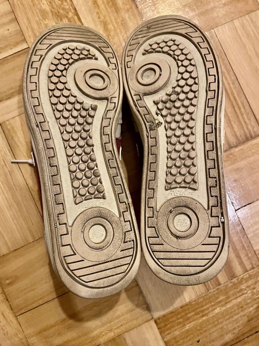 Sapatilhas new balance - bege e bordeaux