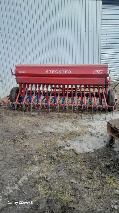 Siewnik Stegsted 2.5 metra drobny wysiew orginał lakier