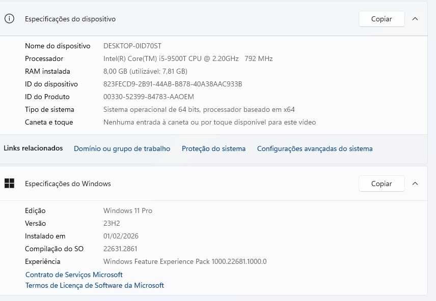 Dell Optiplex 3070 - i5 9500T