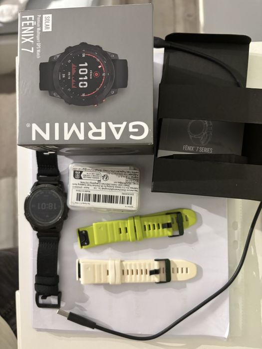 Garmin Fenix 7 solar stan b.dobry