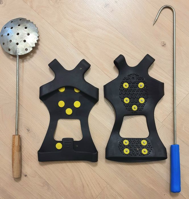 Комплект для зимової рибалки. Ледобур топові балансири  вудки та інше