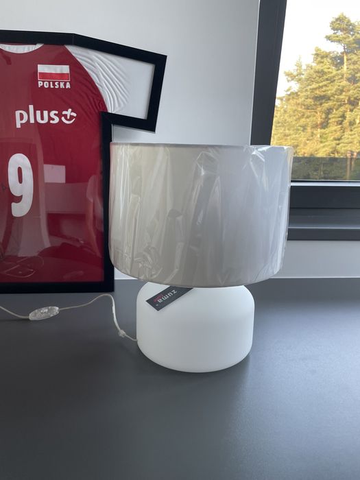 Lampa nocna biała Zuma Line E27