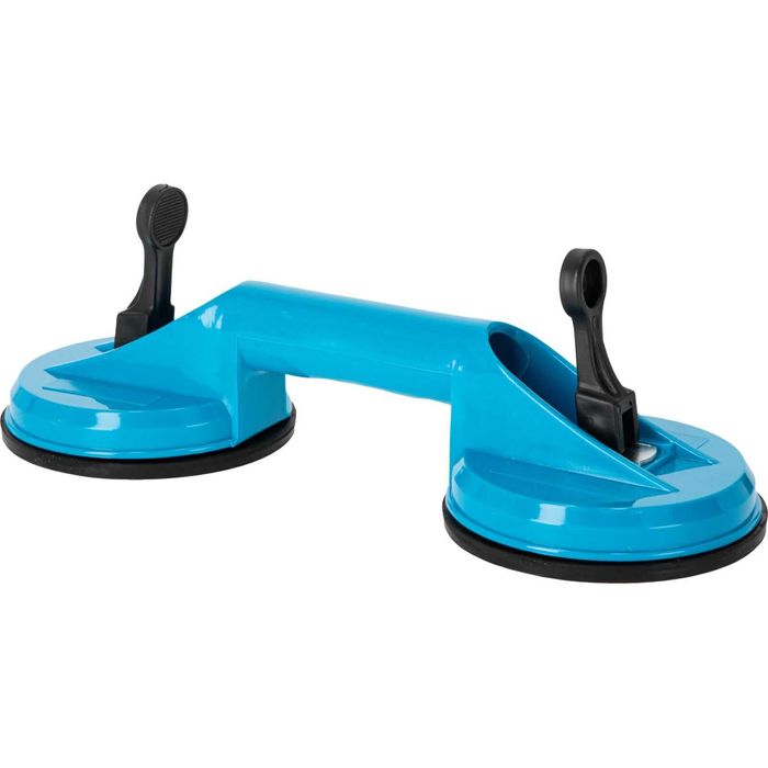 Uchwyt Przyssawka Do Szyb Szkła Płytek Glazury PODWÓJNA 80kg proline