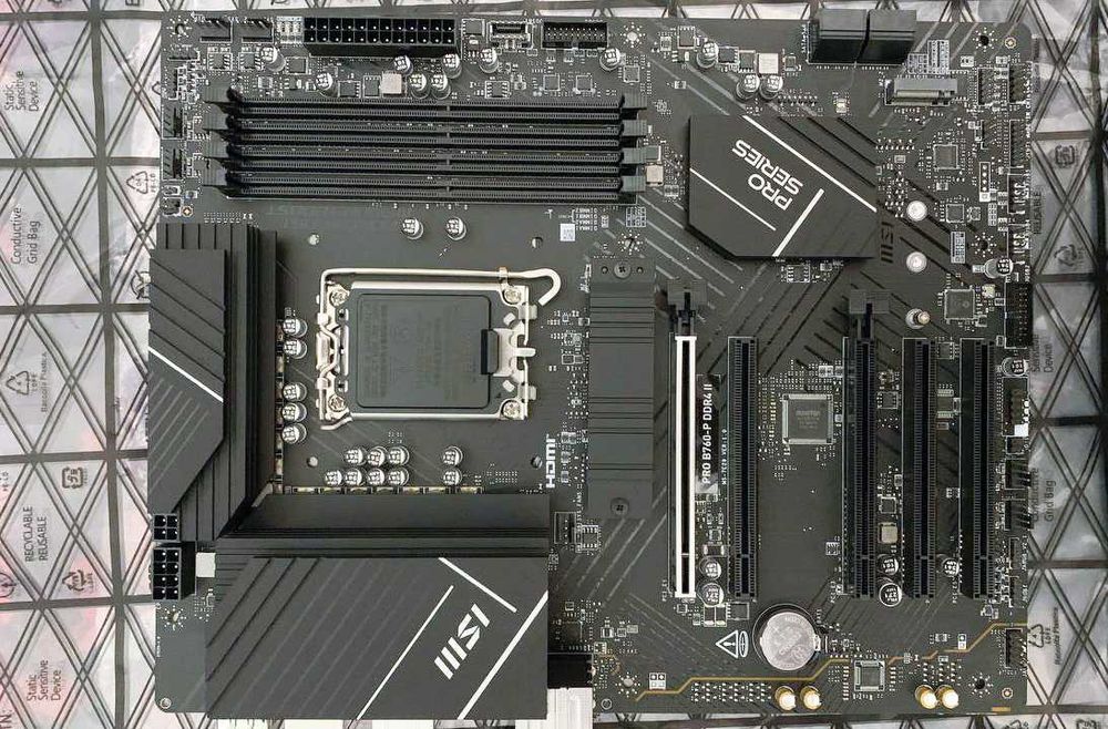 Материнська плата MSI PRO B760-P DDR4 II Гарантія 2 роки