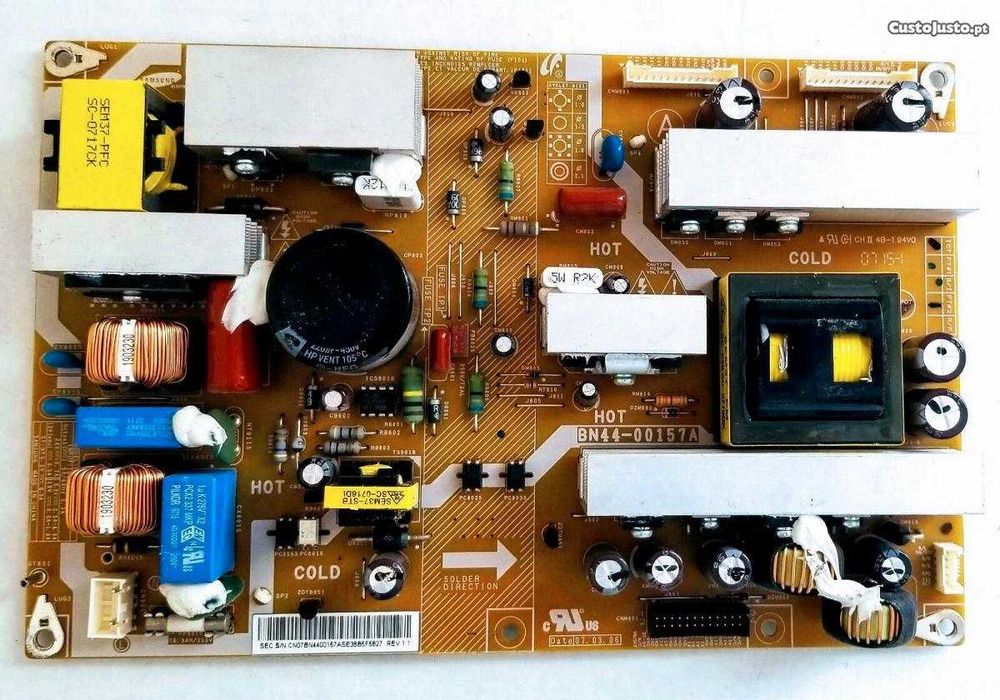 bn44..00157a fonte de alimentaçao tv lcd samsung