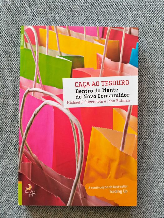 Livro "Caça ao tesouros" de Michael J. Silverstein e john Butman
