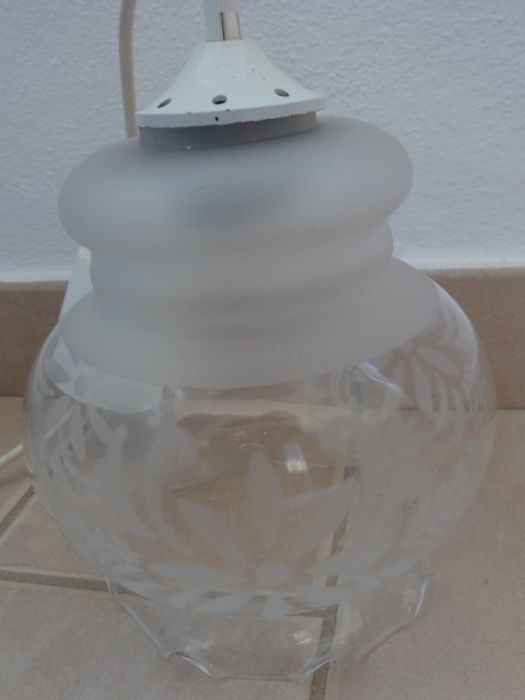 Candeeiro com Abajour Vintage