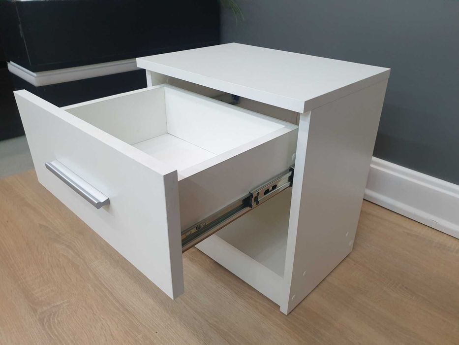 Приліжкова тумба "Аттіка" Бетон. Прикроватная тумба. Комод в спальню.