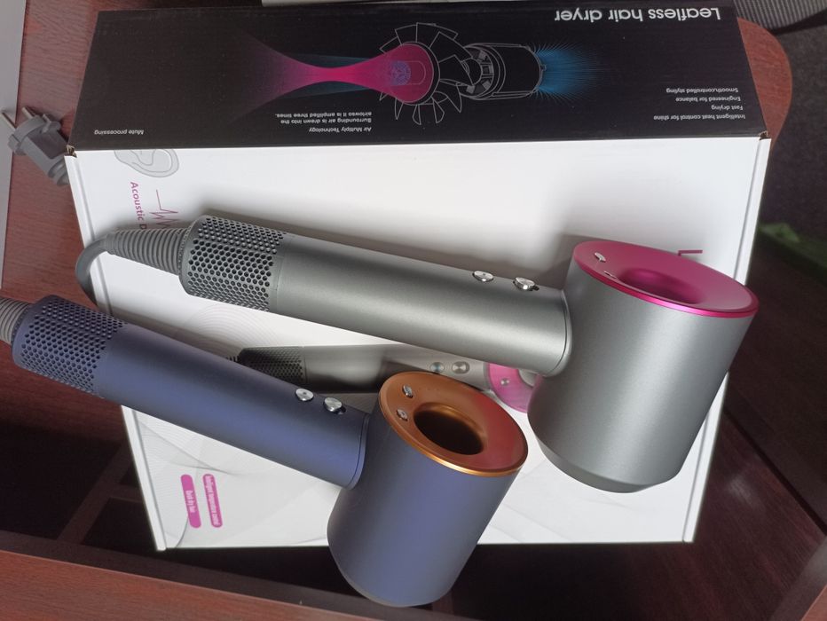 Фен сушарка для волосся Leafless V2 потужніший за Dyson