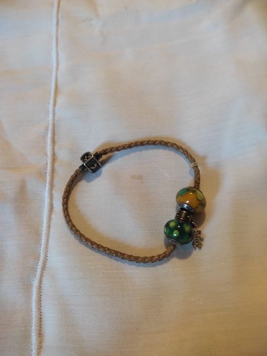 Pulseira viceroy com contas murano prata