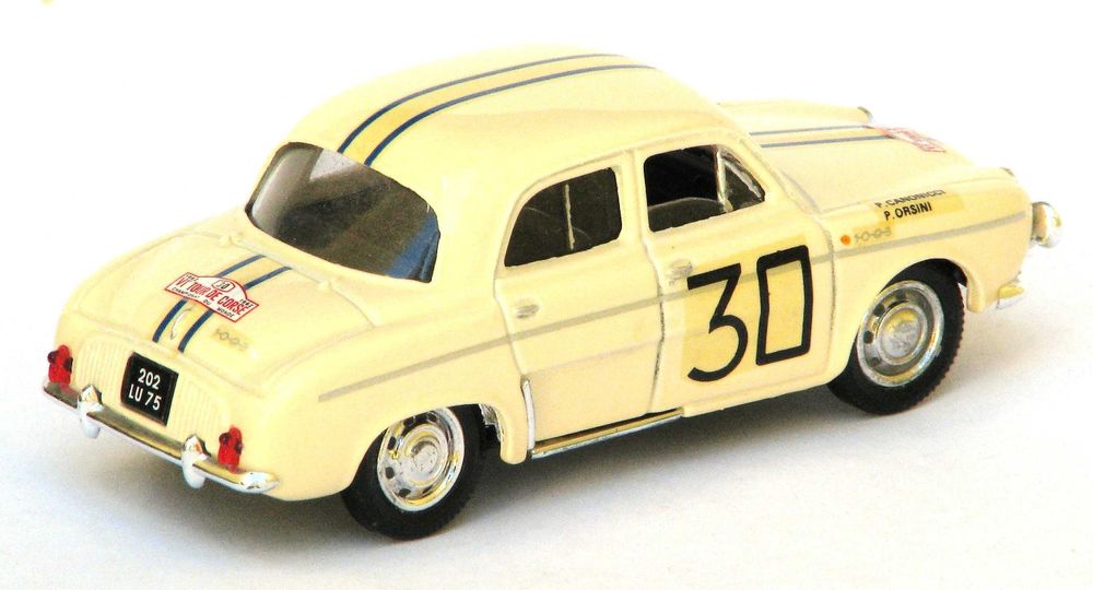 Miniatura Renault Dauphine 1093 Tour de Corse 1962 Solido 1/43 + caixa
