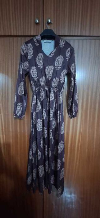 Vestido comprido vintage