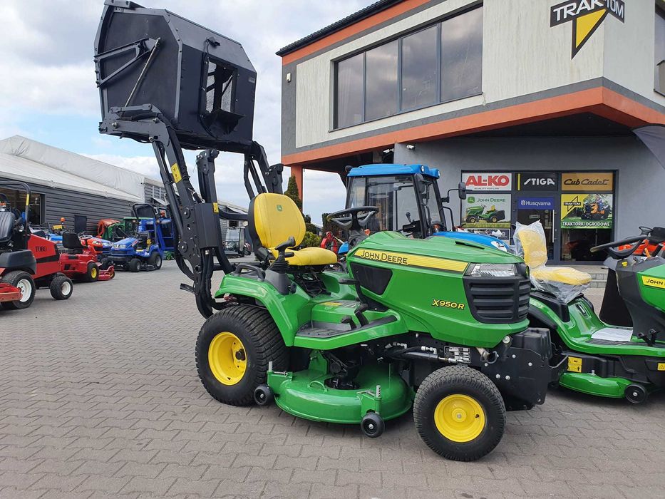 John Deere X950R Profesjonalny traktorek kosiarka Górny wysyp 25 KM