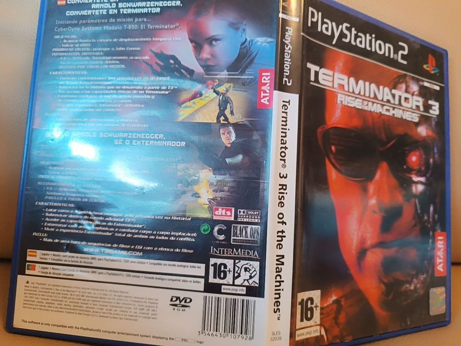 Terminator 3. Rise Of the machine. Jogo Playstation 2