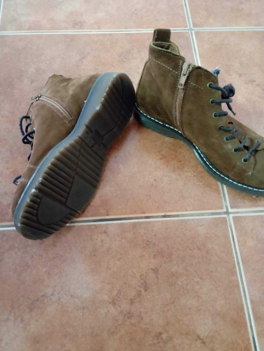 Botas de camurça Massimo Dutti