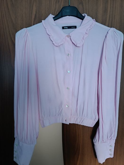 Krótka koszula różowa