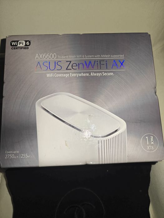 ASUS ZenWiFi AX XT8 (Pack 2) – AiMesh – Rede TOP Casa Inteira