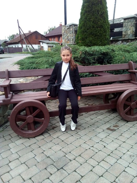 Шкільний костюм піджак брюки 8-10 р.