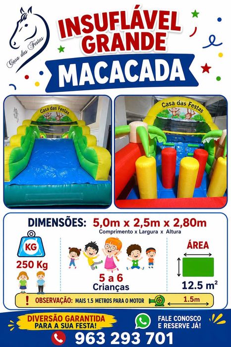 Insufláveis  em Lona