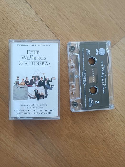 Cztery Wesela i pogrzeb muzyka filmowa kaseta audio