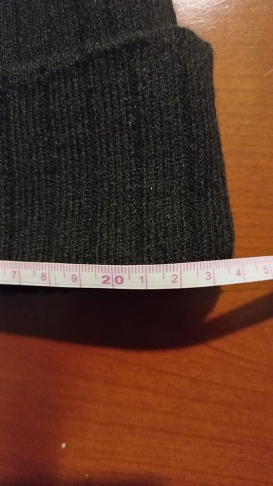 Czapka męska zimowa czarna Lonsdale uniwersalna 100 % Akryl