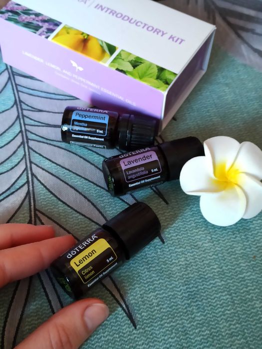 Подарунковий набір ефірних олій doTERRA: Лаванда, Лимон, М’ята по 5 мл