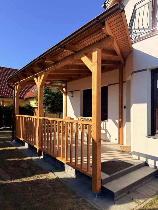 Tarasy drewniane, Wiaty garażowe,Carport,Altany,Zadaszenia