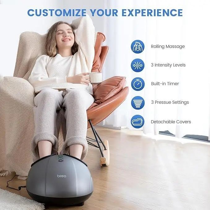 Електричний масажер для ніг BREO Foot Massager FM D191 Масажер Шіацу д