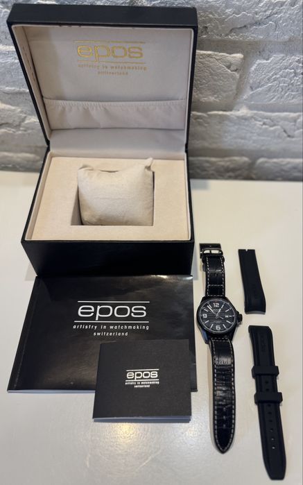 Швейцарський механічний годинник Epos 3425.131.25.55.24