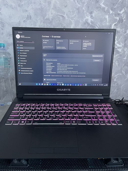 Продам игровой ноутбук Gigabyte G5 (RTX 3060 , 144Hz)