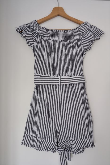 Macacão riscas Zara XS