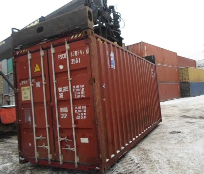 Контейнер 20 футов 1300уе.