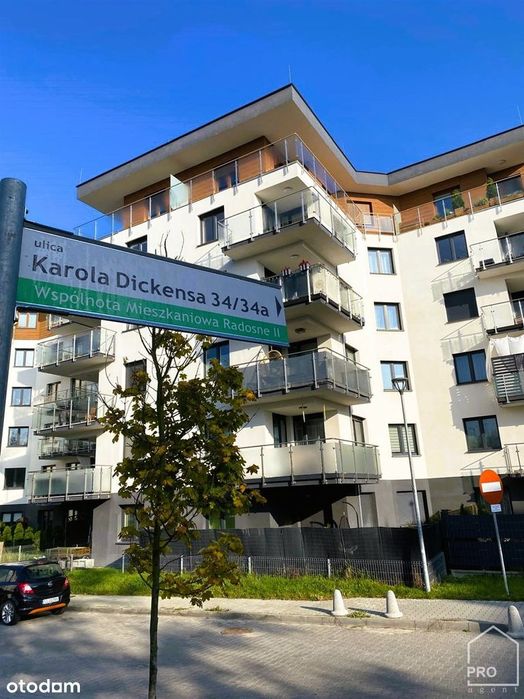 Apartament z tarasem i garderobą