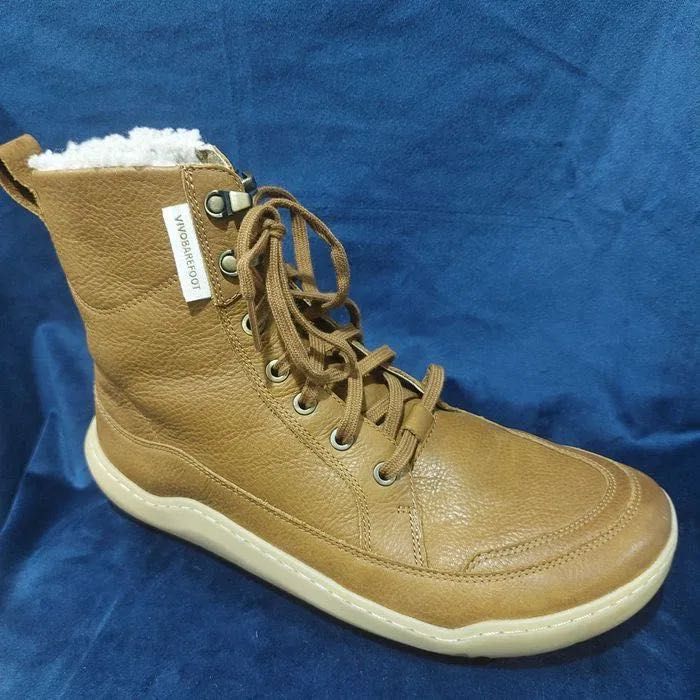Vivobarefoot Gobi boot Winterised Mens Tan rozmiar 45