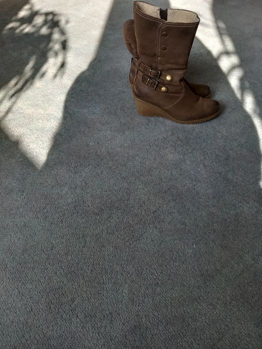 Skórzane kozaki Lasocki 37