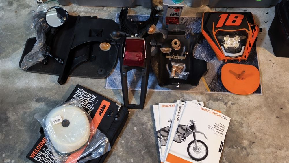 KTM EXC 400 - 2006 matrículada