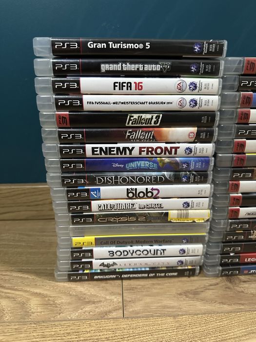 Zestaw 32 gier na konsole Playstation 3