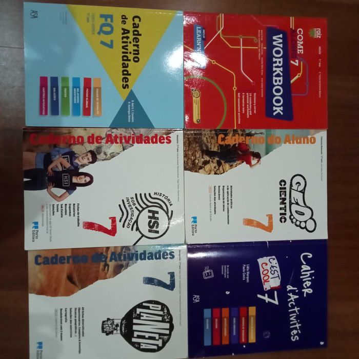 Livros de fichas 7 ano