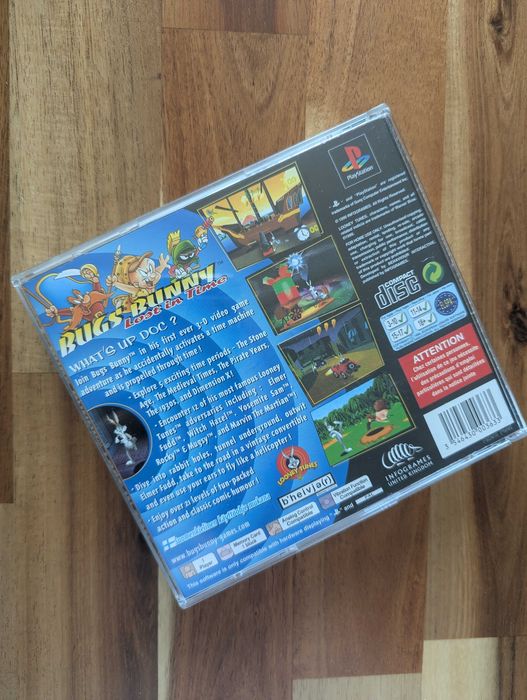 Bugs Bunny Lost in Time PS1 PlayStation 1 CIB Wydanie Premierowe