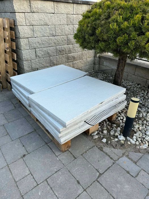 Pozbruk Presstone Łupek Śnieżny Szczotkowany