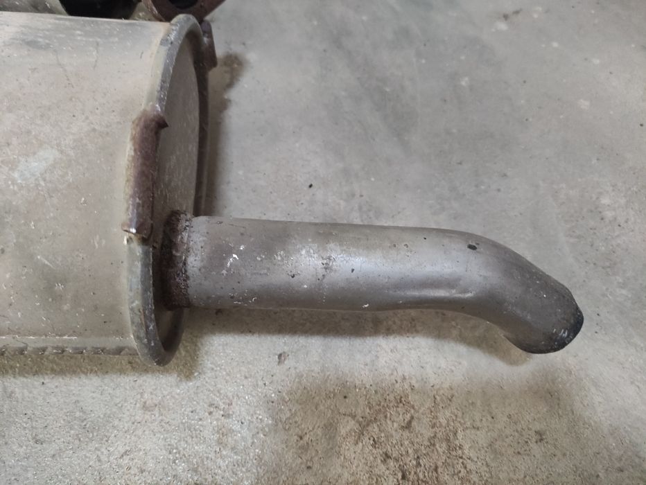 Panela de escape e catalizador