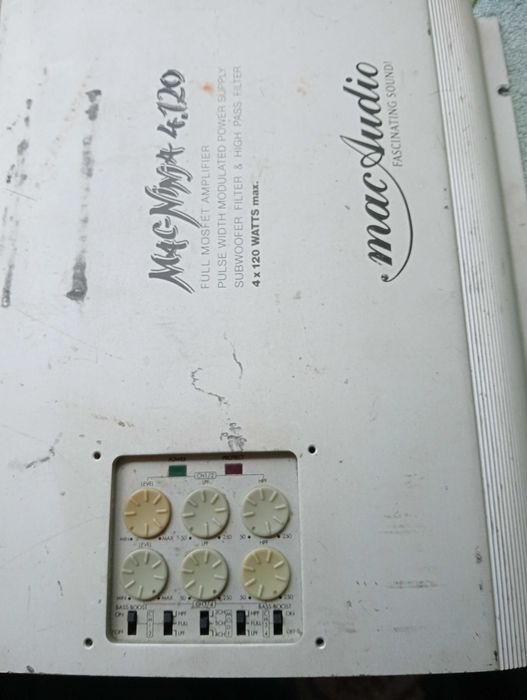 Wzmacniacz MAC NINJA 4x120 W - 12v
