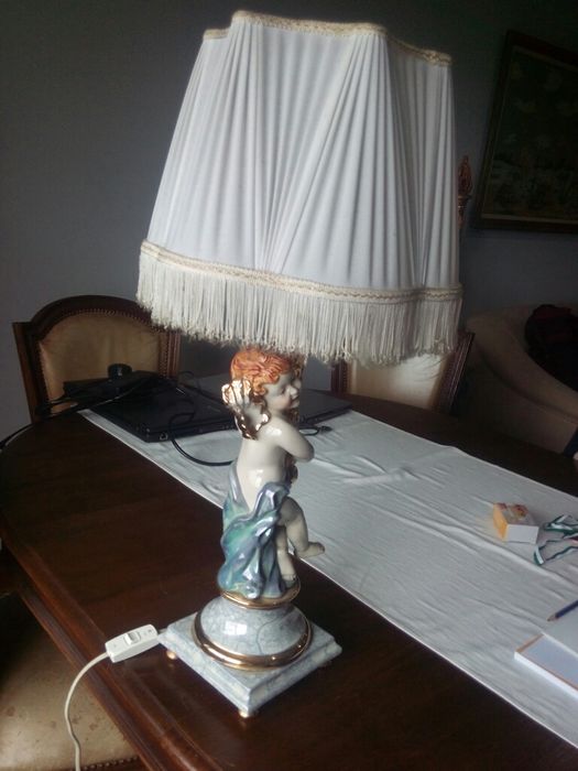 Candeeiro porcelana como novo