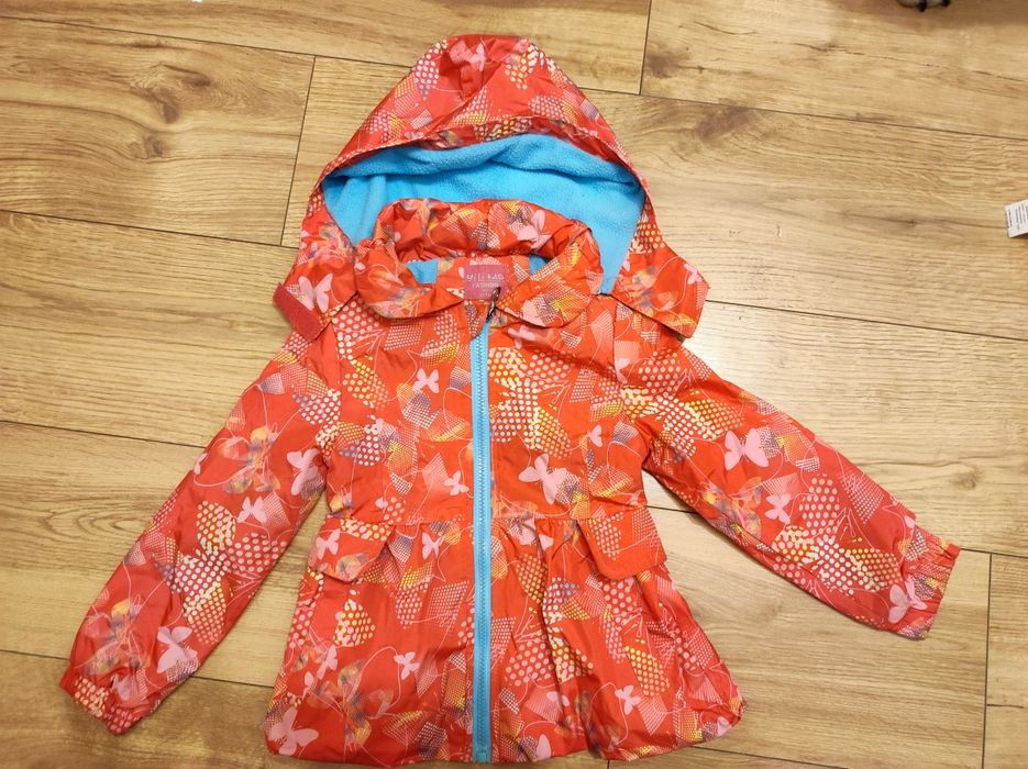 Płaszczyk neonowy róż rozmiar 98/104