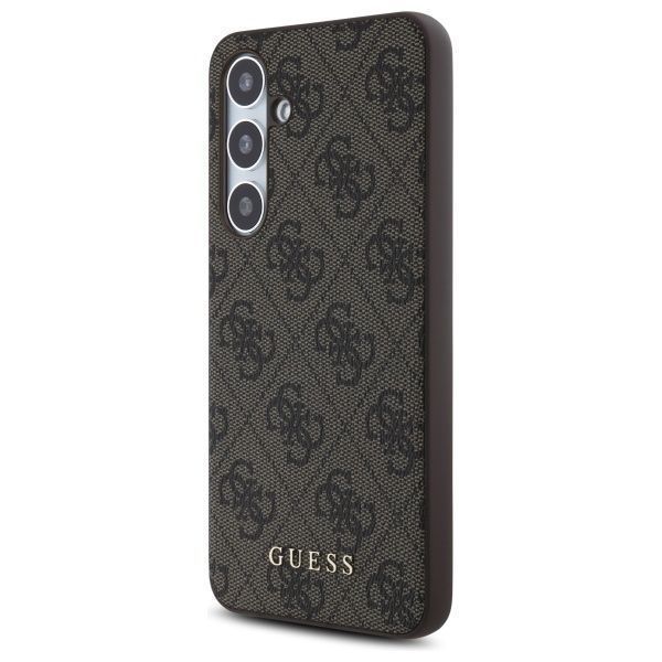 Guess GUHCS24FEG4GFBR S24 FE S721        brązowy/brown hardcase 4G M