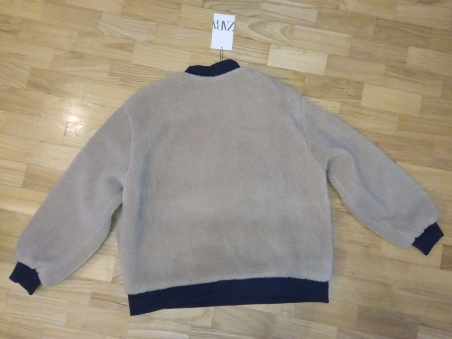 Анорак деми куртка тедди шерпа меховушка Zara для мальчика