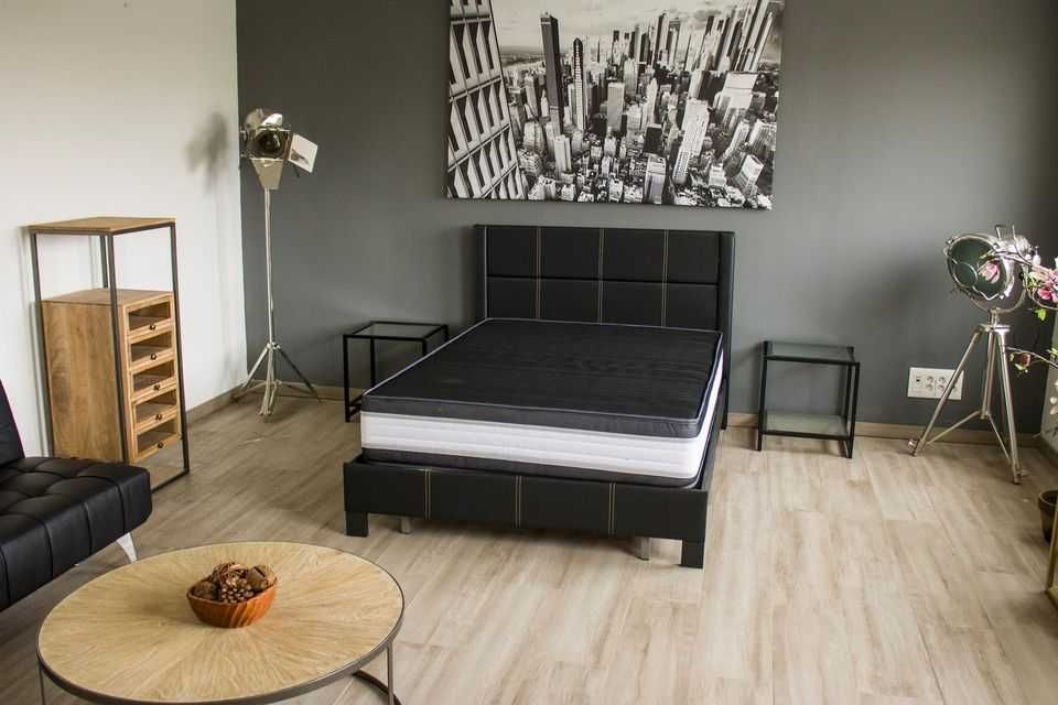 CAMA CON CABECERO NUEVO - PROMOCION