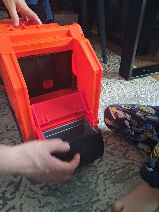 LENA śmieciarka GIGANT Mercdders  72CM uzywana