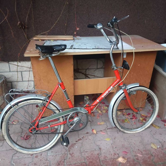 Rower składak SOKÓŁ LUX oryginał z przerzutkami.