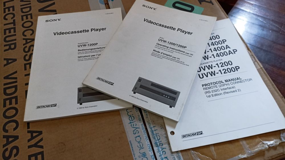 Sony BetaCam SP profesional